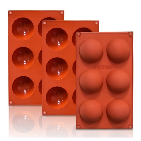 3 Pack Silicone Baking Mold Pans - Picture 6 of 16